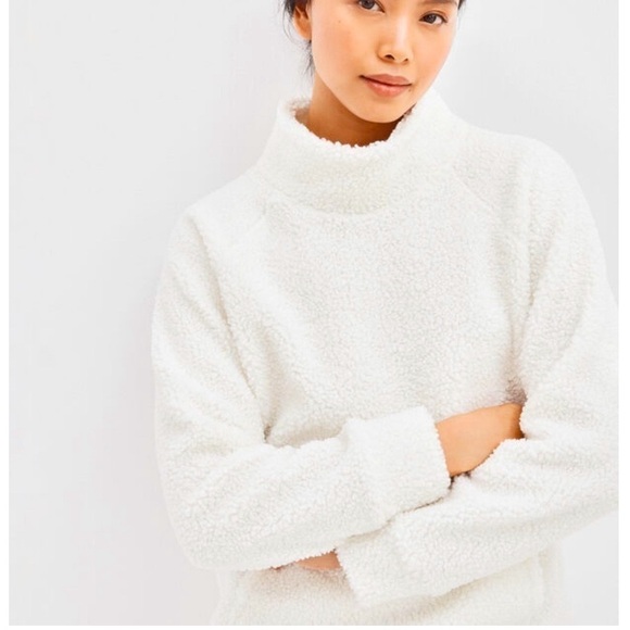 Talbots Sweaters - New - Haven Well Within SHERPA FUNNEL NECK PULLOVER